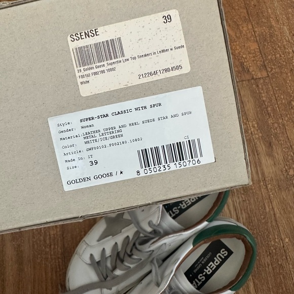 NWT Golden Goose Superstar Sneakers 🪿 - Picture 9 of 9
